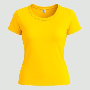 CAMISETAS BABY LOOK GOLA REDONDA